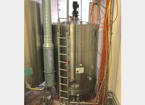 Cuve INOX 316 agit&eacute;e N20 et 45 Goavec