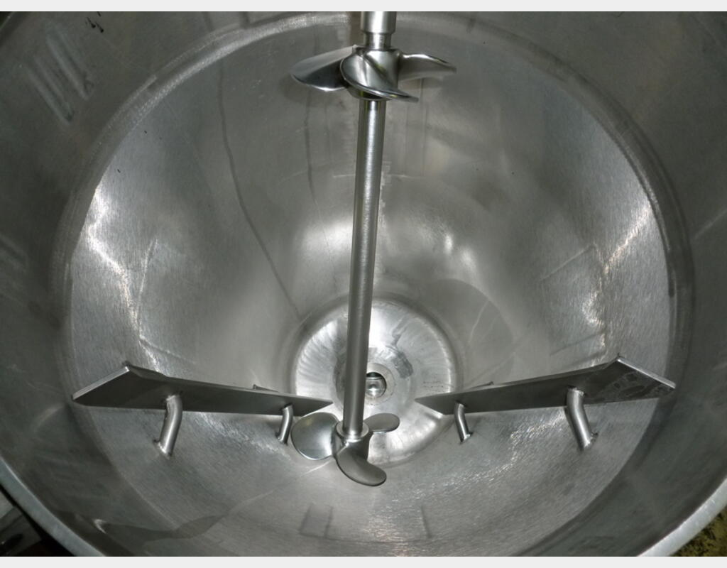 Cuve de mélange en INOX 316 Ti - Volume : 100 litres