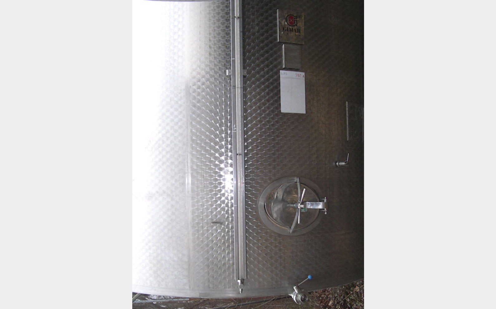 cuve stockage INOX 316L Marque : GIMAR.