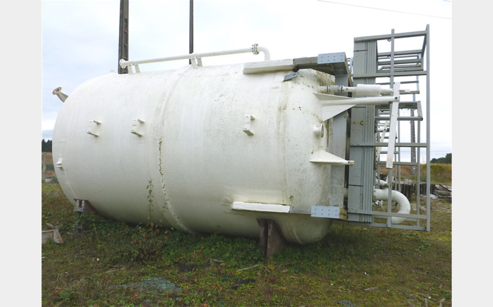 Cuve de stockage 46 m3  fibre de verre