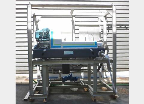Décanteuse centrifugeuse sur skid inox - Marque : GUINARD CENTRIFUGATION