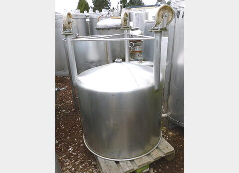 bac stockage INOX