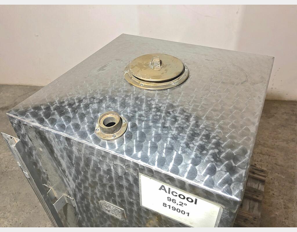 Cuve INOX rectangulaire - Volume :  litres