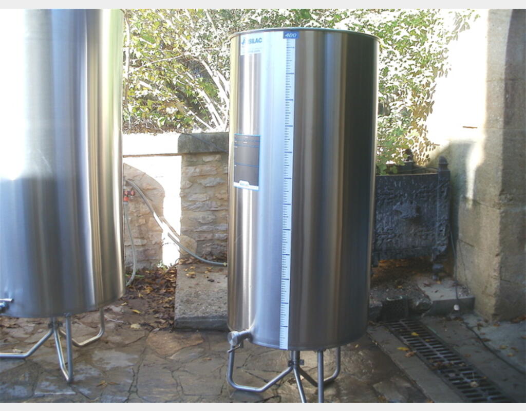 Cuve inox 304 &agrave; chapeau flottant MATERIEL NEUF