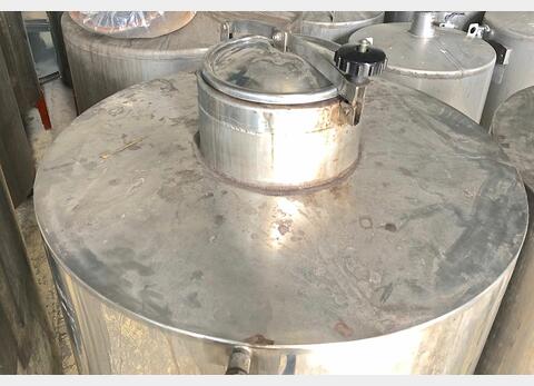 Cuve stockage inox