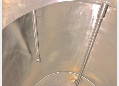 cuve inox agit&eacute;e isol&eacute;e LSDH18 Volume : 1000 litres