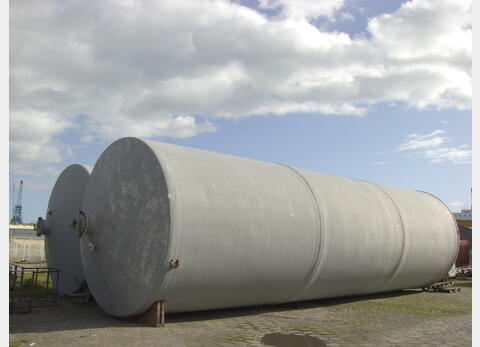 CUVE DE STOCKAGE POLYESTER FOND PLAT