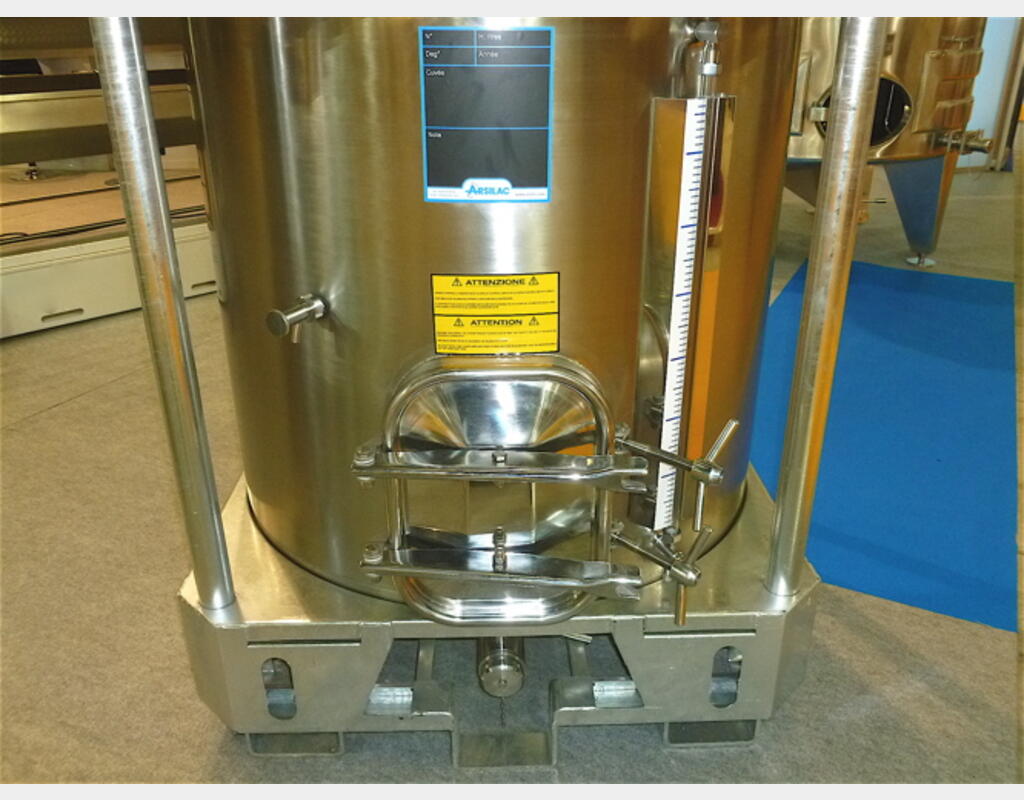 Conteneur INOX 304 - Volume : 994 litres