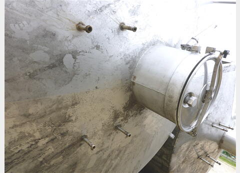 Cuve Inox 304L fond plat sur radier