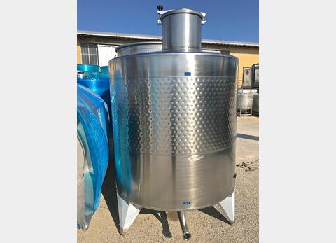 cuve INOX 316 ferm&eacute;e sur pieds MATERIEL NEUF