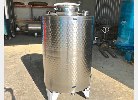 316 stainless steel tank - Cooling belts 10 HL (1000 liters) ARSILAC