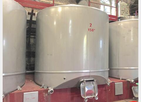 Cuve inox avec drapeaux Marque : ALFA LAVAL