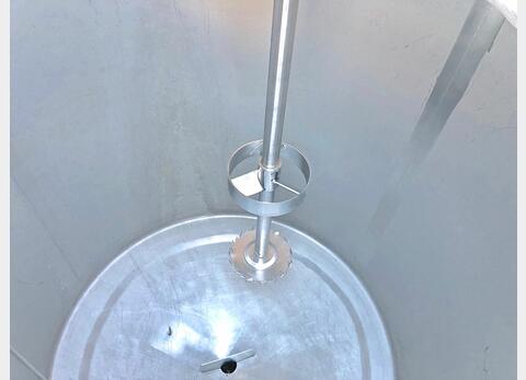 Cuve inox de m&eacute;lange LSDH18 Volume : 2500 litres
