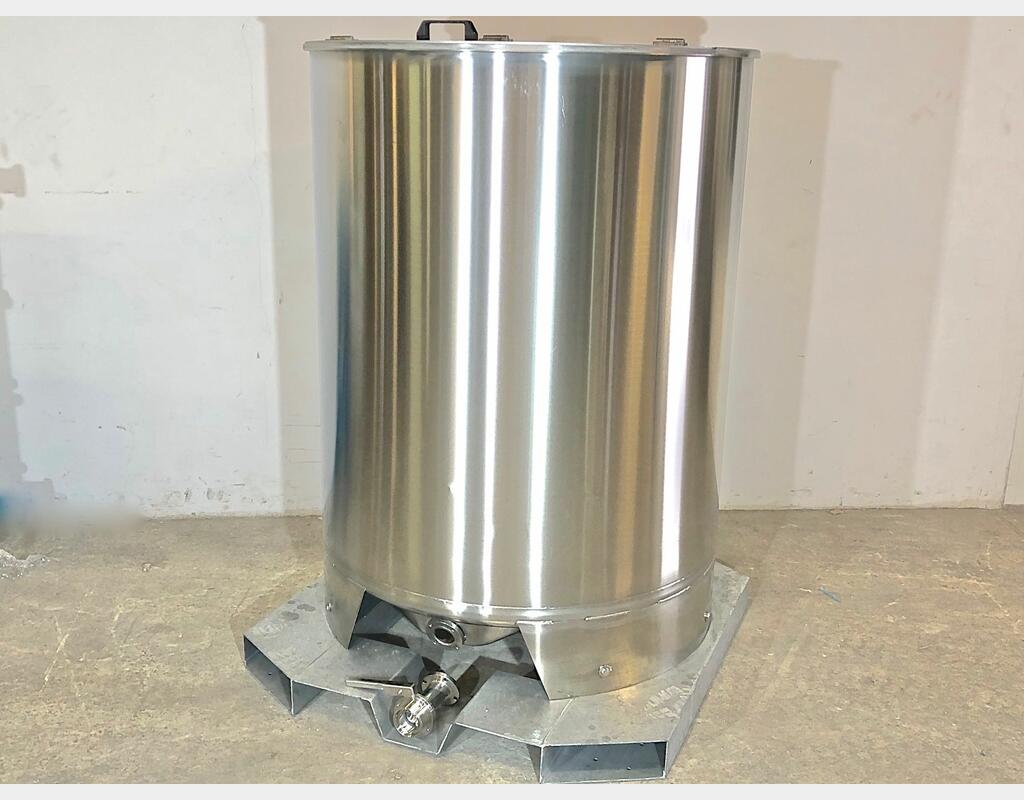 Cuve inox 304 sur chass&icirc;s pr&eacute;hensible 12.13 HL (1213 Litres) ARSILAC