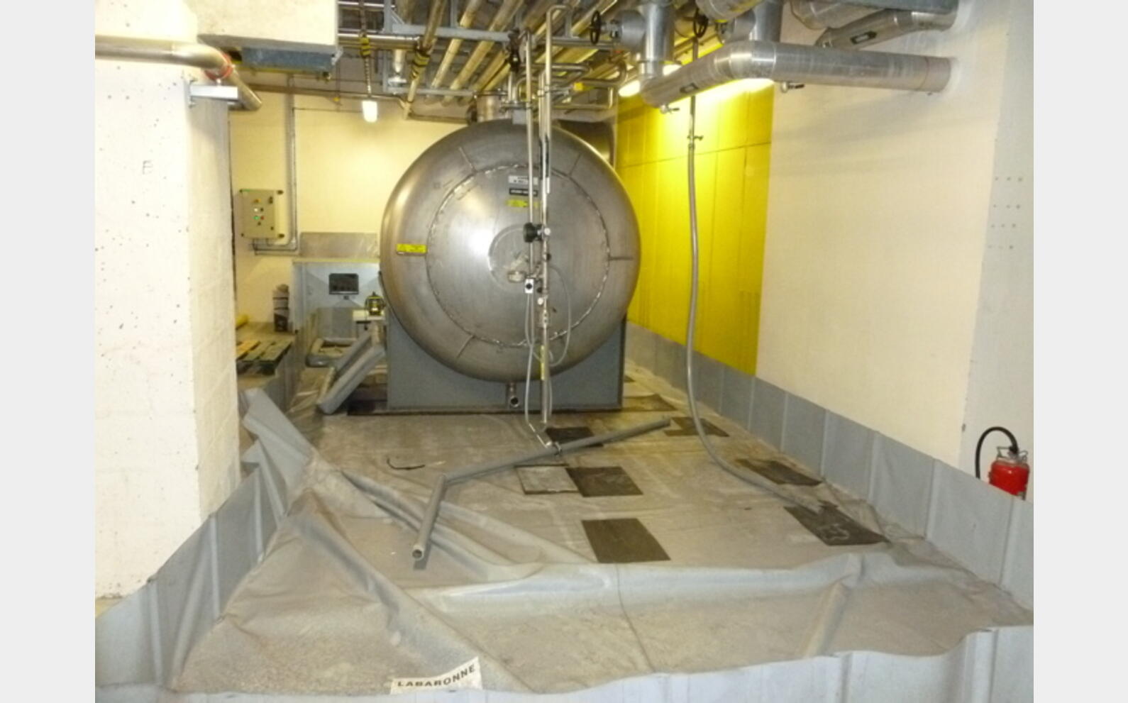 Bac de r&eacute;tention Volume : 5000 litres
