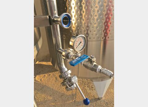 Cuve inox - Isol&eacute;e - Cylindro conique 16 HL (1600 Litres) ARSILAC