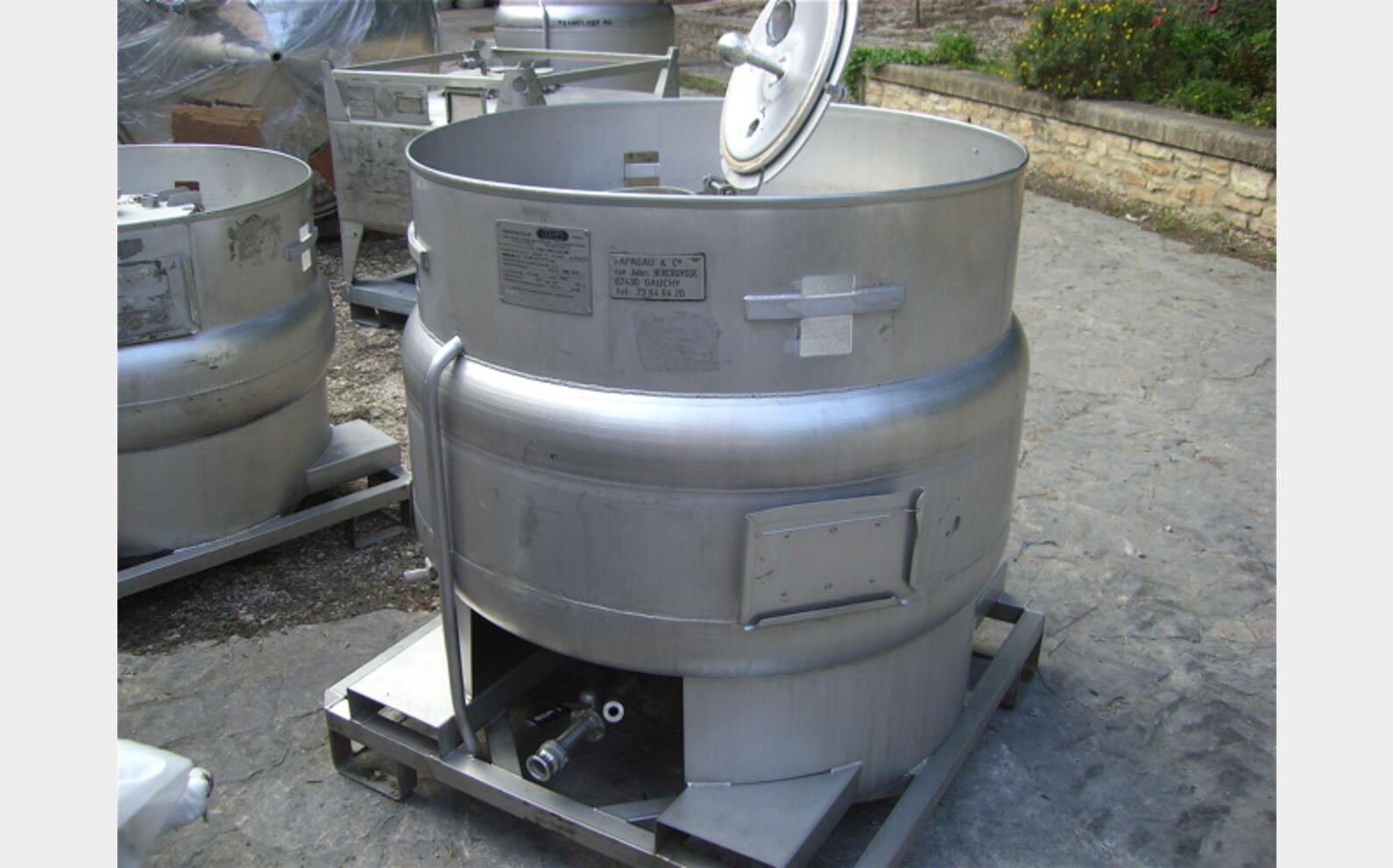 conteneur INOX 304L 689 litres