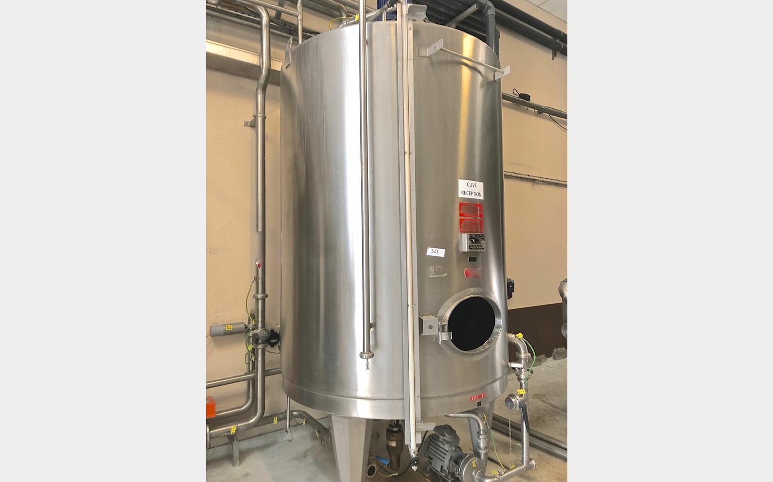 Cuve INOX 316 agit&eacute;e N1 Goavec