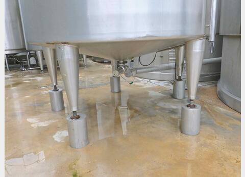 Cuve inox cylindrique verticale
