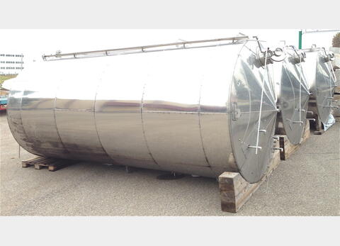 Cuve INOX 316L isol&eacute;e + drapeaux 6,5 m2