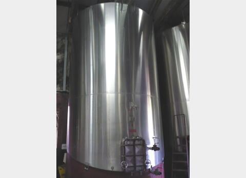 cuve stockage/vinification INOX Agroalimentaire : vin rouge Marque : PIERRE GUERIN.