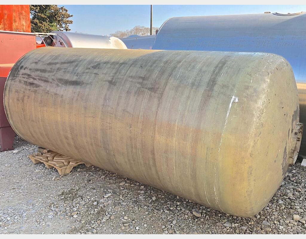 Cuve fibre cylindrique verticale