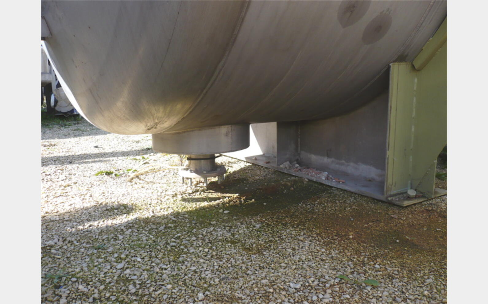 Cuve stockage INOX 304 Volume : 25.000 litres