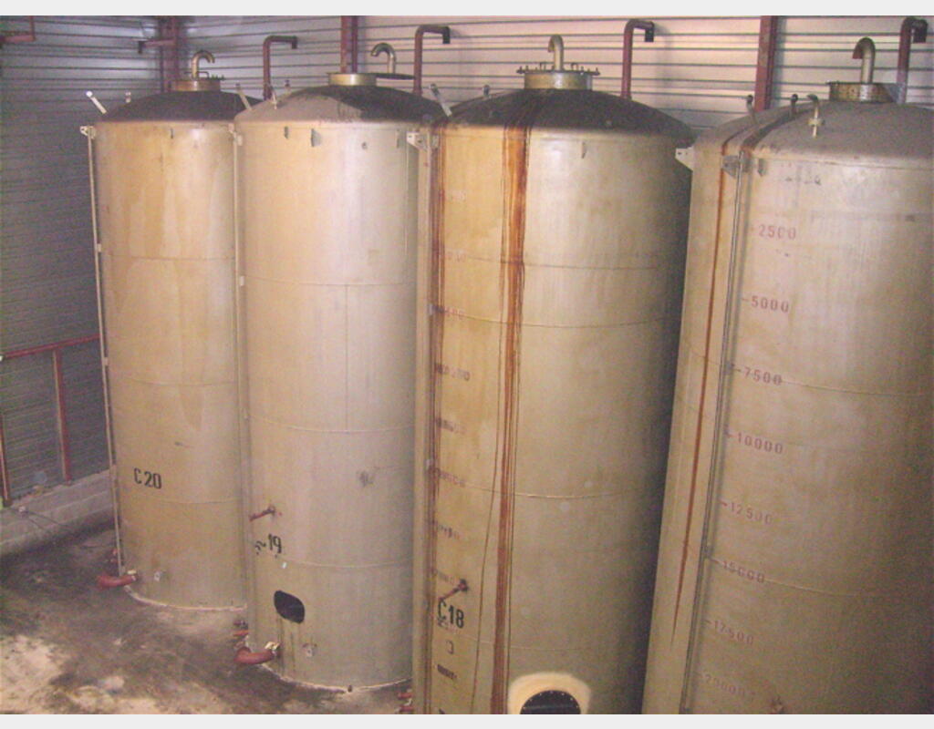 Cuve de stockage en ACIER - Volume : 30.000 litres