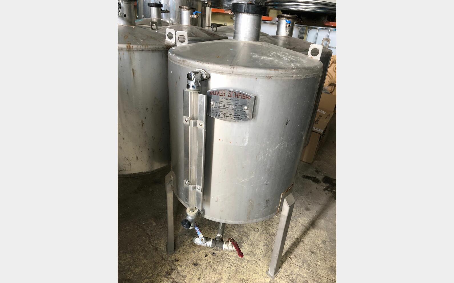 Cuve stockage inox Marque : SCHEIBER