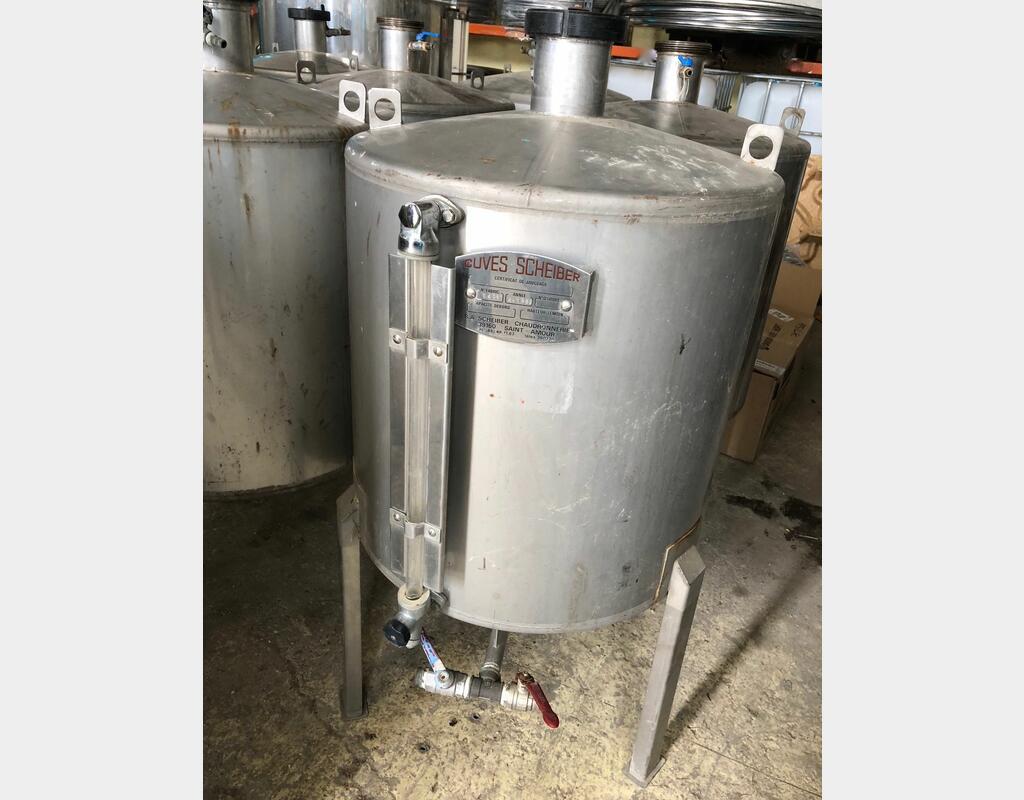 Cuve de stockage inox - Volume : 200 litres