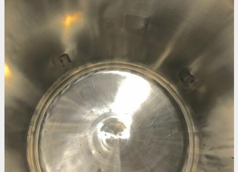Cuve inox de stockage cylindrique