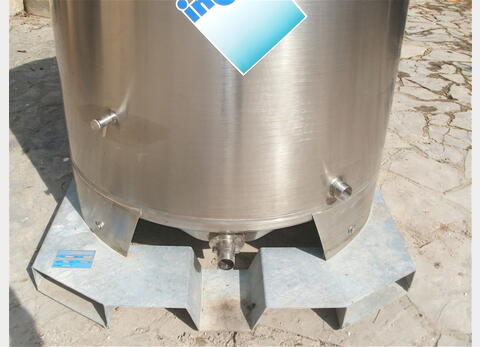 Conteneur INOX 304 Chapeau flottant - Volume : 998 litres