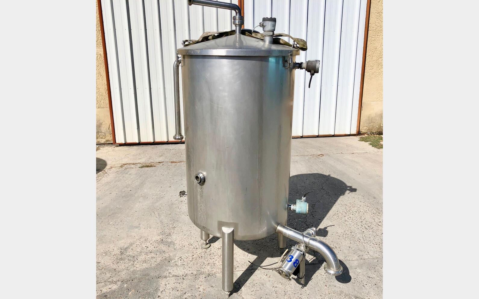 cuve inox cylindrique verticale LSDH18