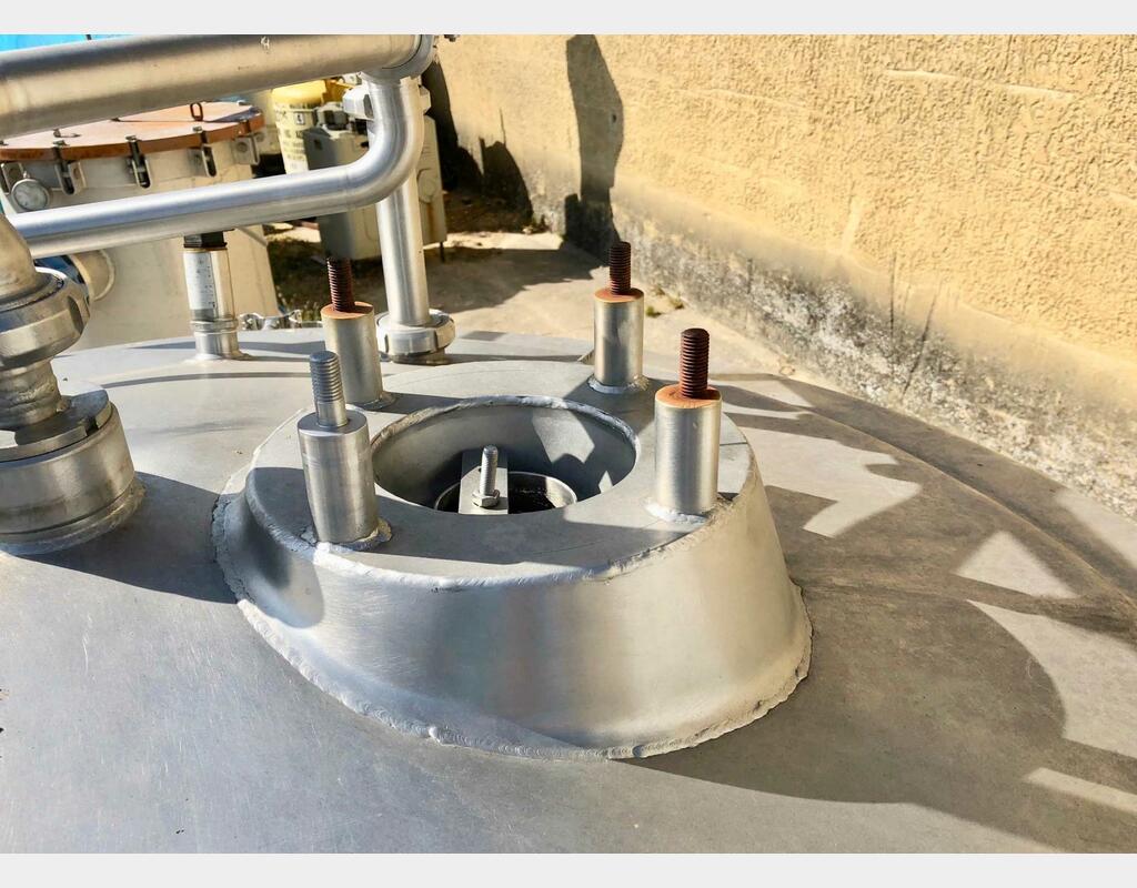 Cuve inox cylindrique - verticale ALFA LAVAL