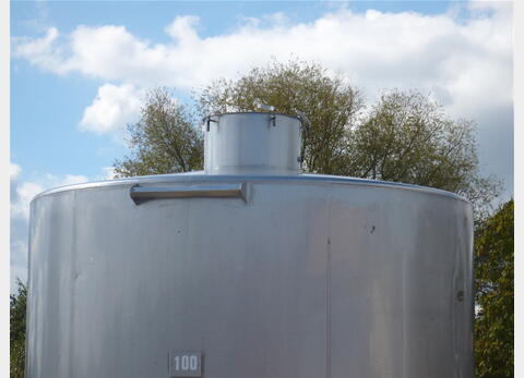 cuve stockage INOX 304 Agroalimentaire (vin rouge) Volume : 10000 litres