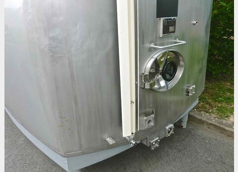 Cuve inox sur pieds de 132 hls - paragalbée