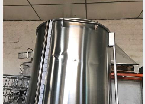 Cuve Inox chapeau flottant de 28 hls Volume : 2800 litres (28 hls)