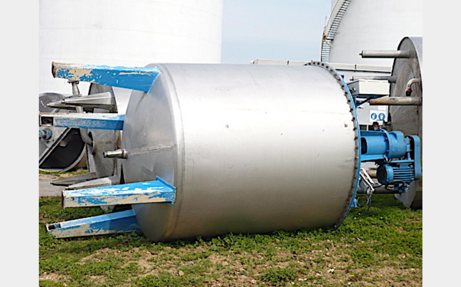 cuve de m&eacute;lange INOX 316 L