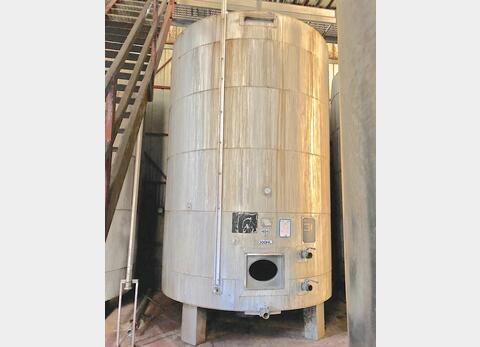 Cuve inox cylindrique verticale