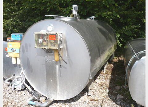 Tank &agrave; lait INOX 304 Volume : 4.140 litres