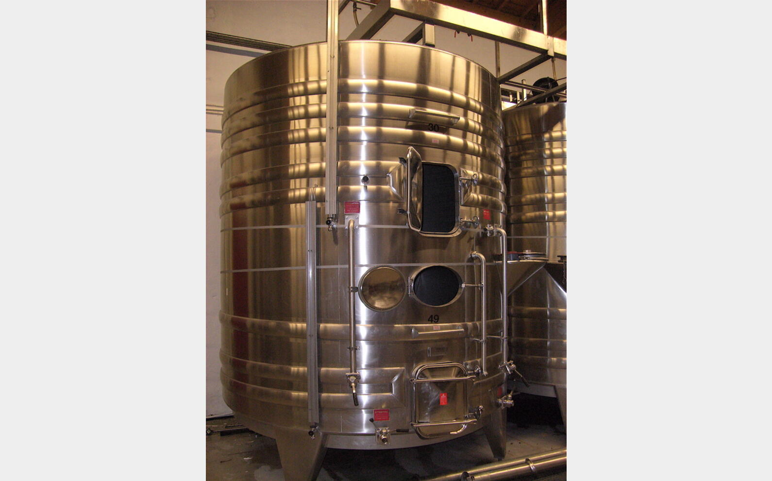 Cuve inox Lejeune 180hls deux compartiments