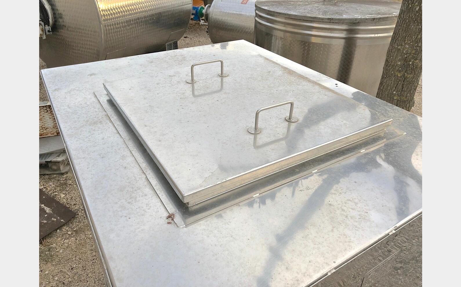 Cuve INOX rectangulaire