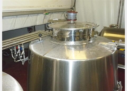 Cuve tronconique climatisée et isolée - Volume : 55 HL (5500 litres)