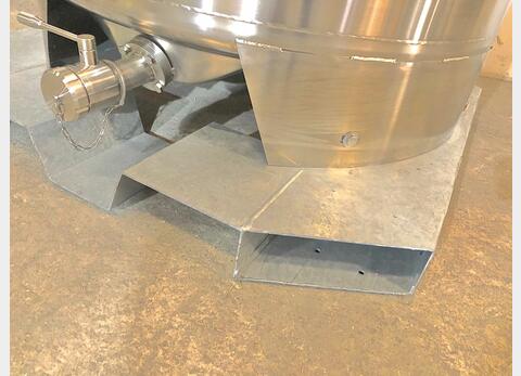 304 stainless steel tank - SBPM750 6.4 HL (645 liters) ARSILAC