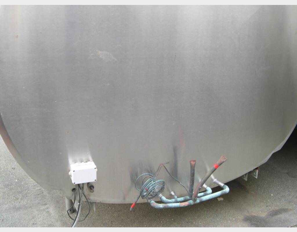 CUVE HORIZONTALE INOX 304L DE 60 HLS - Marque : ALPHA LAVAL