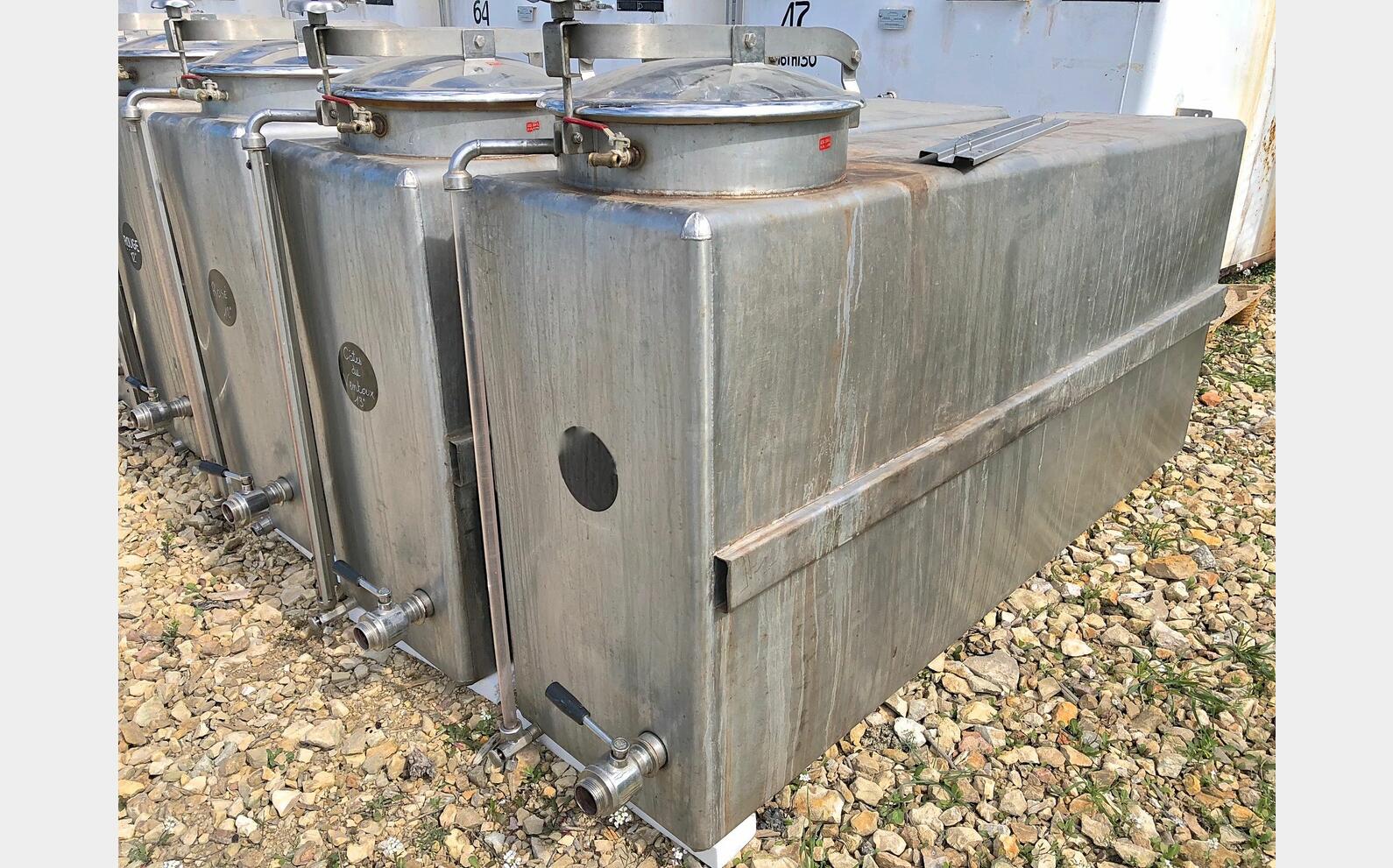Cuve stockage inox