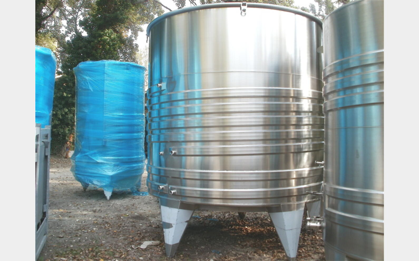 cuve INOX chapeau flottant 10000 litres MATERIEL NEUF Volume : 10000 litres