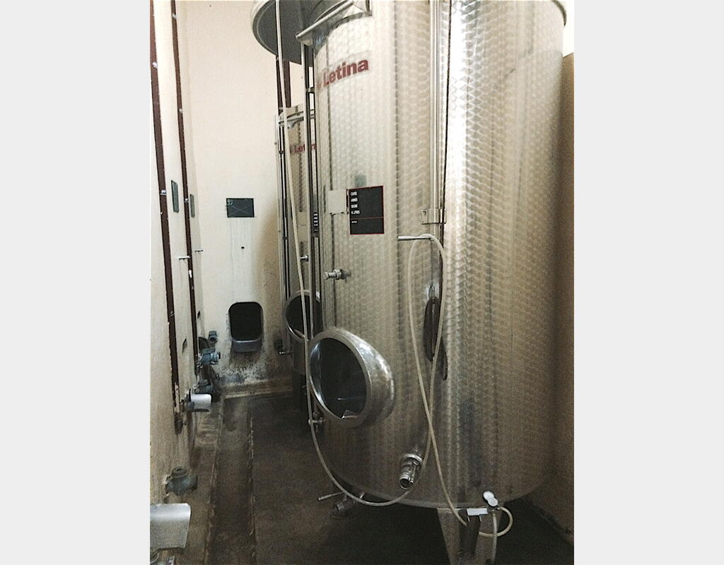 Cuve à chapeau flottant en INOX 304 - Volume : 2000 litres