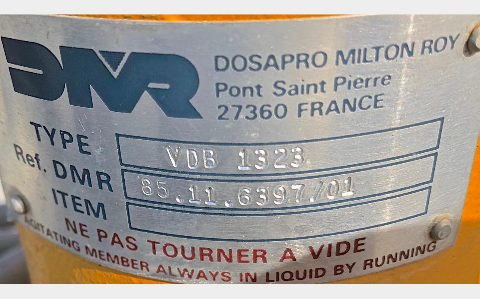 Cuve agit&eacute;e inox PU0118