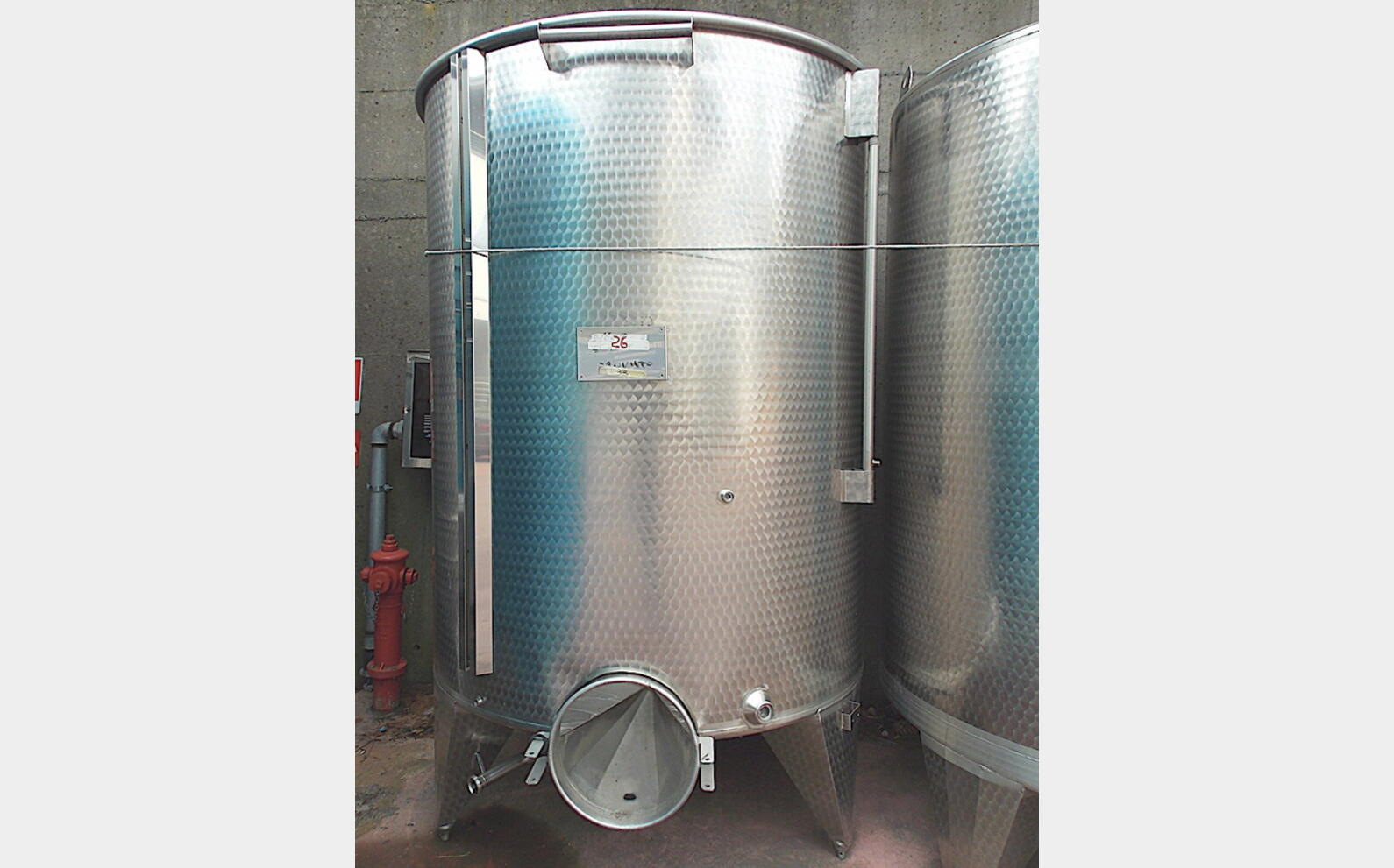 cuve INOX chapeau flottant 4000 litres MATERIEL NEUF